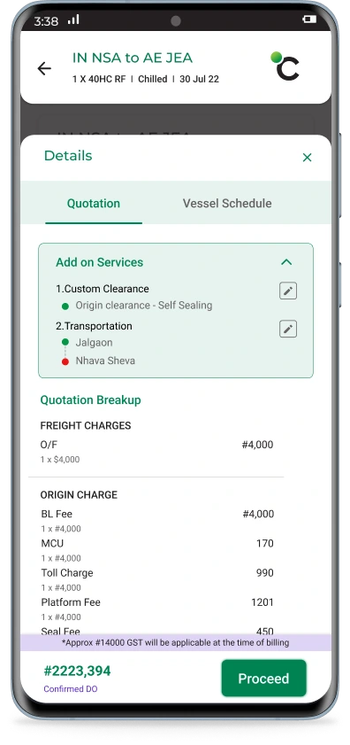 Book your reefer (refrigerated) containers online