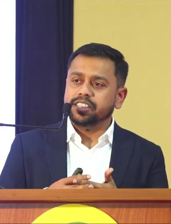 Biplob Barik speaking at Fresh India Show 2024